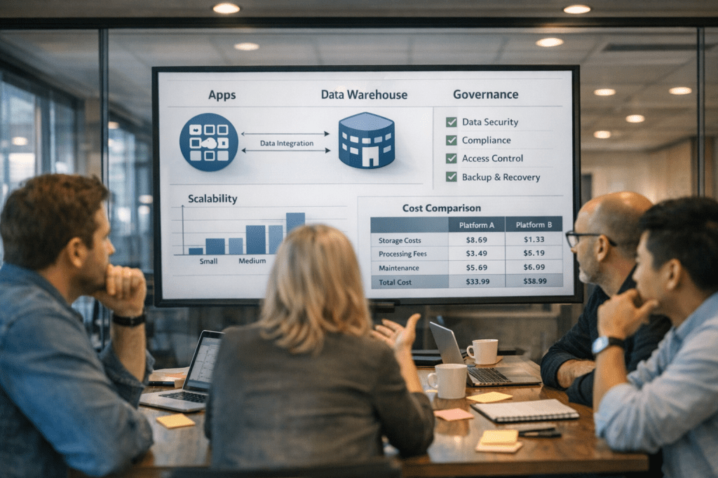 Hoe kies je het juiste dataplatform: welke criteria (integraties, schaalbaarheid, governance en kosten) zijn het&nbsp;belangrijkst?