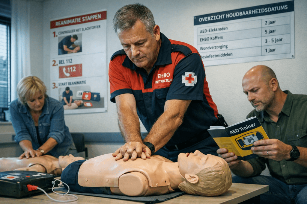 Hoe lang is een EHBO-certificaat geldig en wanneer moet je een herhalingscursus volgen?