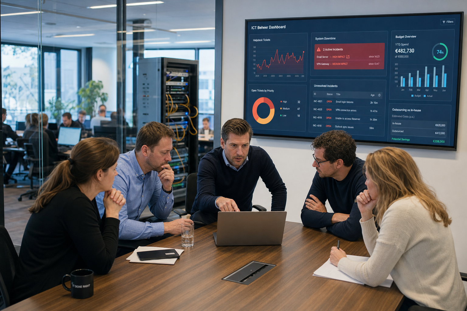 ICT-beheer uitbesteden of intern organiseren