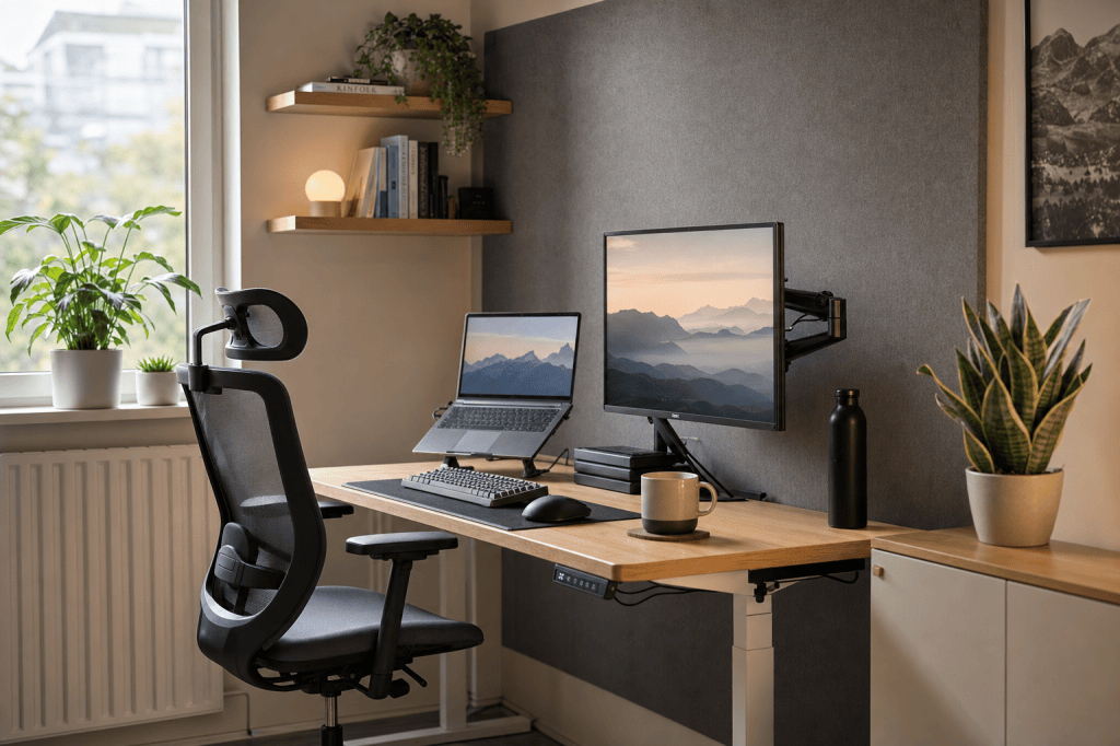 Hoe richt je een klein kantoor efficiënt in zonder in te leveren op ergonomie en&nbsp;concentratie?