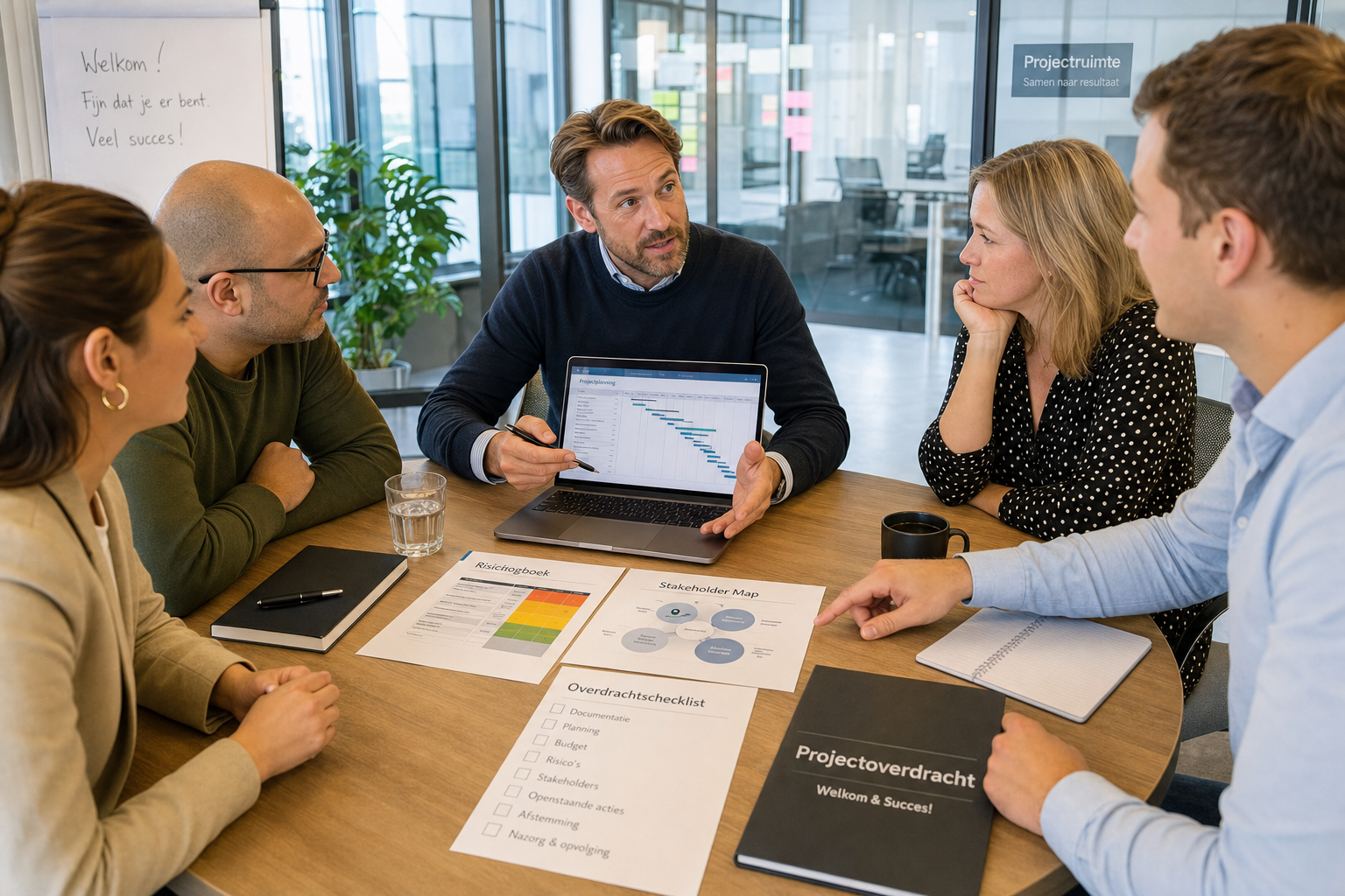 Effectief onboarding plan voor projectmanager